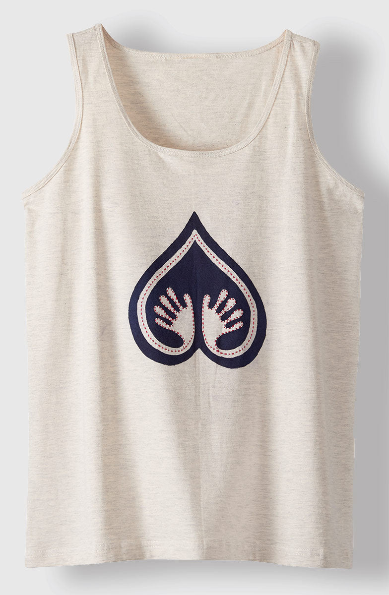 Leela Logo Cotton Jersey Tank