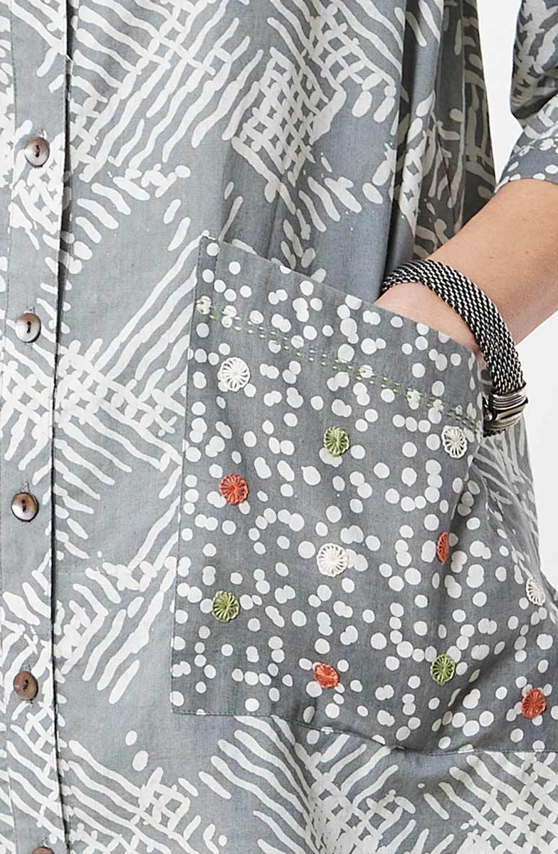 Champa Tunic - Storm