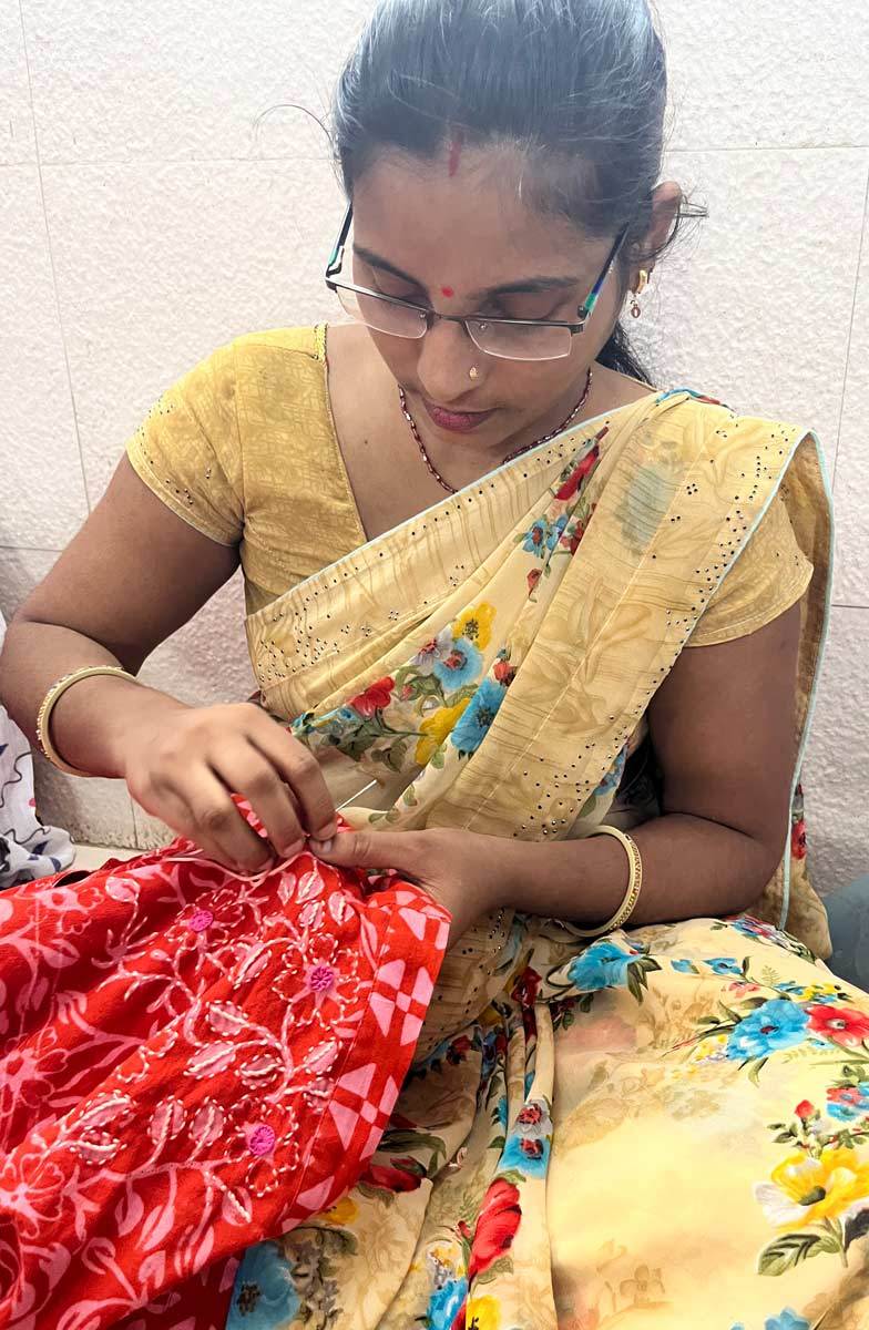 Adira Cap-Sleeve Tunic - Carrot