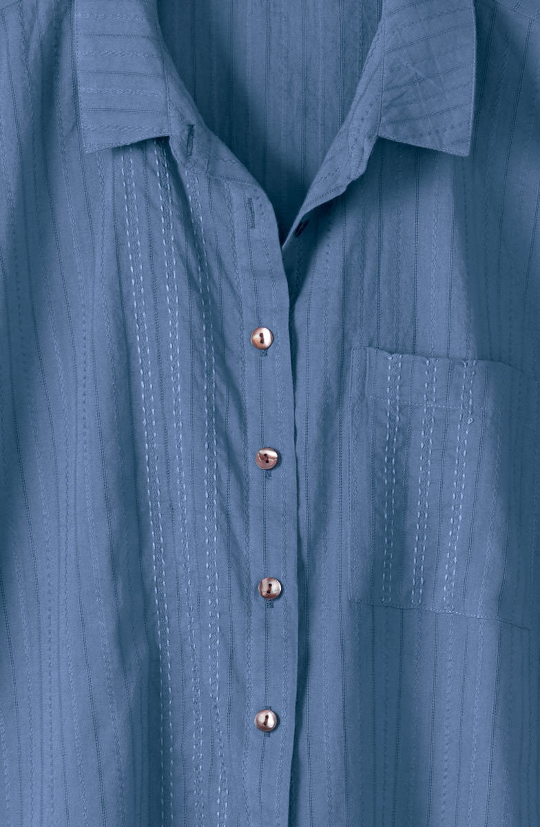 Adira Lightweight Cap-Sleeve Shirt