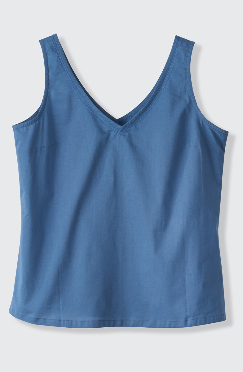 Ashvi Organic Cotton V-Neck Tank