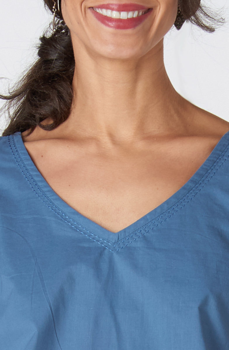 Ashvi Organic Cotton V-Neck Tank