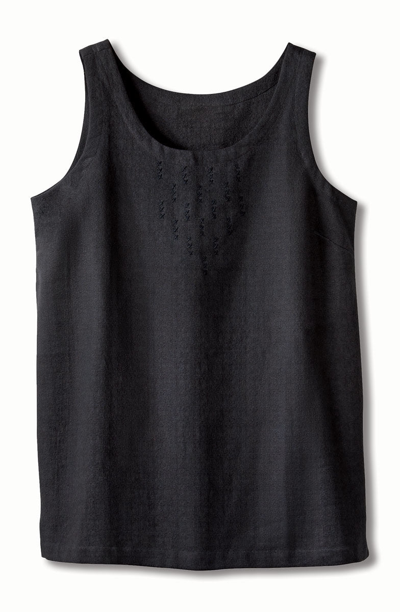 Anju Textured Cotton Tank